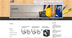 Desktop Screenshot of elmar-eshop.sk